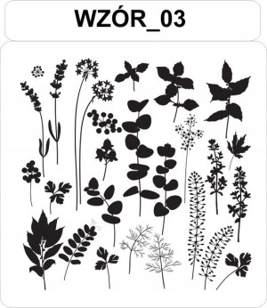 Szablon SCRAPBOOKING decoupage //A3//