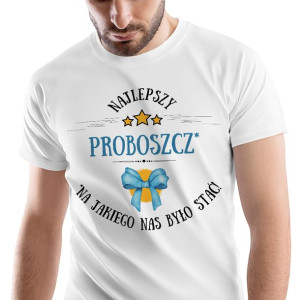 T-Shirt Męski Dla Proboszcza Koszulka L Prezent