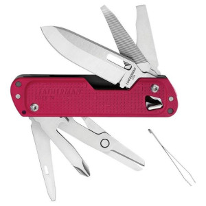 Nóż składany Leatherman Free T4 Crimson (832871)
