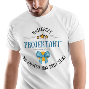 T-Shirt Męski Dla Projektanta Koszulka M Prezent