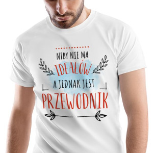 T-Shirt Męski Dla Przewodnika Koszulka XL Prezent