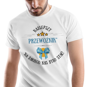 T-Shirt Męski Dla Przewoźnika Koszulka M Prezent
