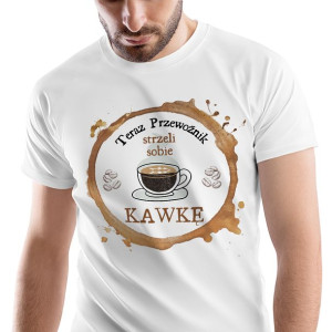 T-Shirt Męski Dla Przewoźnika Koszulka XXL Prezent