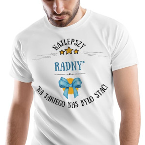 T-Shirt Męski Dla Radnego Koszulka L Prezent
