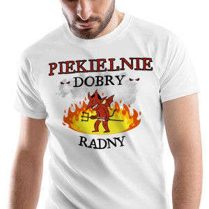 T-Shirt Męski Dla Radnego Koszulka L Prezent