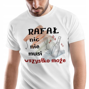 T-Shirt Męski Dla Rafała Koszulka M Prezent