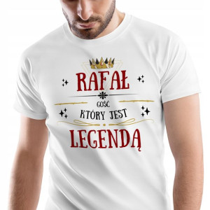 T-Shirt Męski Dla Rafała Koszulka M Prezent