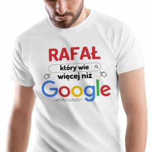 T-Shirt Męski Dla Rafała Koszulka XL Prezent