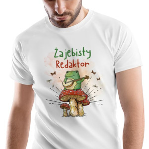 T-Shirt Męski Dla Redaktora Koszulka M Prezent