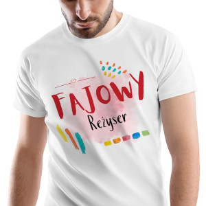 T-Shirt Męski Dla Reżysera Koszulka S Prezent