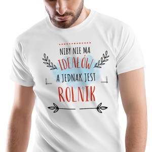 T-Shirt Męski Dla Rolnika Koszulka XL Prezent