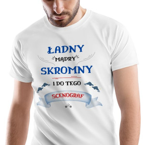 T-Shirt Męski Dla Scenografa Koszulka S Prezent