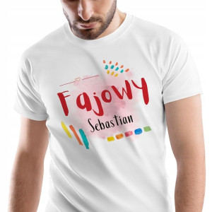 T-Shirt Męski Dla Sebastiana Koszulka M Prezent