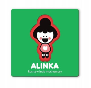 Alinka. Rosną w lesie muchomory
