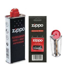 ZIPPO Benzyna + Knot + Kamienie do zapalniczki