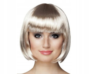 Peruka kabaret platynowy blond