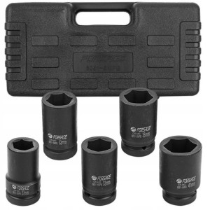 Zestaw nasadek udarowych długich 1" 27-41mm