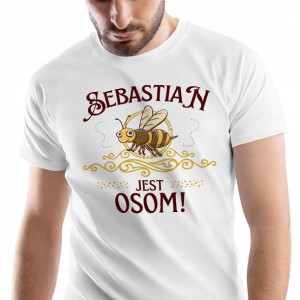 T-Shirt Męski Dla Sebastiana Koszulka XXL Prezent