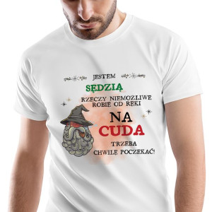 T-Shirt Męski Dla Sędziego na Urodziny M Prezent