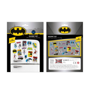Zestaw magnesów DC Comics Batman Retro Comic