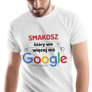 T-Shirt Męski Dla Smakosza Koszulka L Prezent