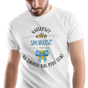 T-Shirt Męski Dla Smakosza Koszulka S Prezent