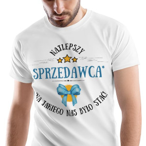 T-Shirt Męski Dla Sprzedawcy Koszulka M Prezent