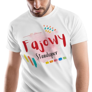 T-Shirt Męski Dla Standupera Koszulka M Prezent