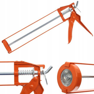 Pistolet Wyciskacz Do Mas Silikonu Kleju 300ml