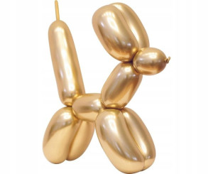 Balony do modelowania B&C platynowe złote 50sz