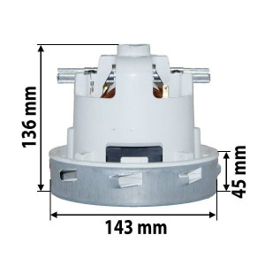 Turbina 1200 W podwójna by pass 136x143x45