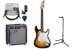 Gitara Elektryczna + Wzmacniacz 10w Kabel Zestaw