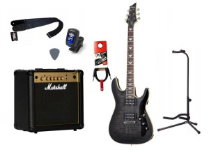 Gitara Elektryczna + Wzmacniacz 15w Kabel Zestaw