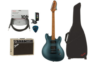 Gitara Elektryczna + Wzmacniacz 1w Kabel Zestaw