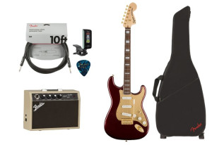 Gitara Elektryczna + Wzmacniacz 1w Kabel Zestaw