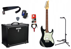 Gitara Elektryczna + Wzmacniacz 50w Zestaw Komplet