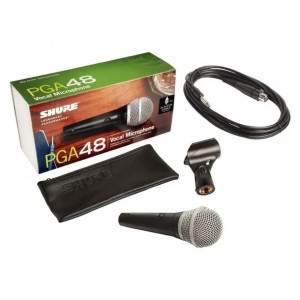 Shure Pga48-xlr-e Mikrofon Dynamiczny Xlr-xlr