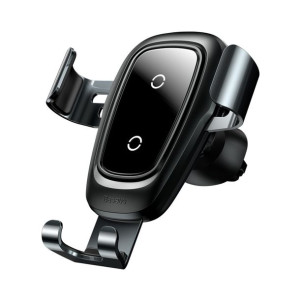 Uchwyt samochodowy z ładowarką indukcyjną Baseus Metal Gravity Car Mount Wi