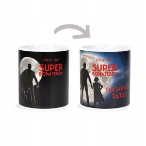 Kubek magiczny Tata Superbohater