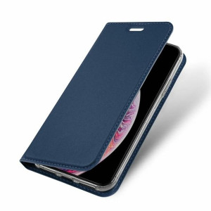 Kabura Dux Ducis Skin Leather Do Samsung A42 5g Granatowy