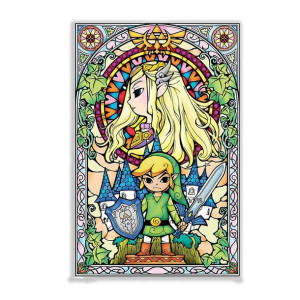 Zelda Diamentowe Malowanie 3D