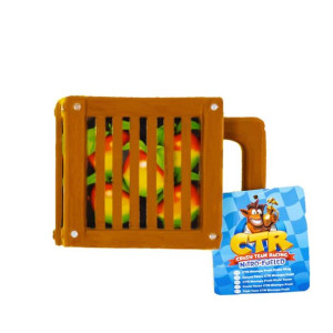 Oficjalna kubek Crash Team Racing Nitro-Fueled Wumpa Fruit Crate