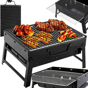 Grill Turystyczny Gril Węglowy Składany Przenośny