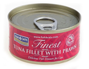 Fish4Cats Mokra Tuńczyk Krewetki  70g
