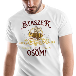 T-Shirt Męski Dla Staszka Koszulka XL Prezent