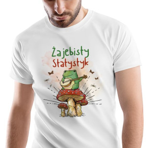 T-Shirt Męski Dla Statystyka Koszulka XXL Prezent