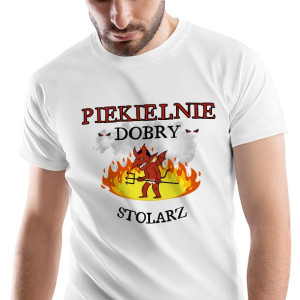 T-Shirt Męski Dla Stolarza Koszulka XXL Prezent