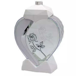 Lampion Serce Biały Ll21