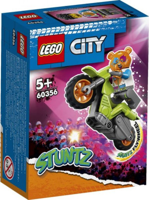 Lego 60356 City Motocykl Kaskaderski Z Niedźwiedziem