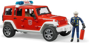 Bruder Samochód Straż Jeep Wrangler Rubicon